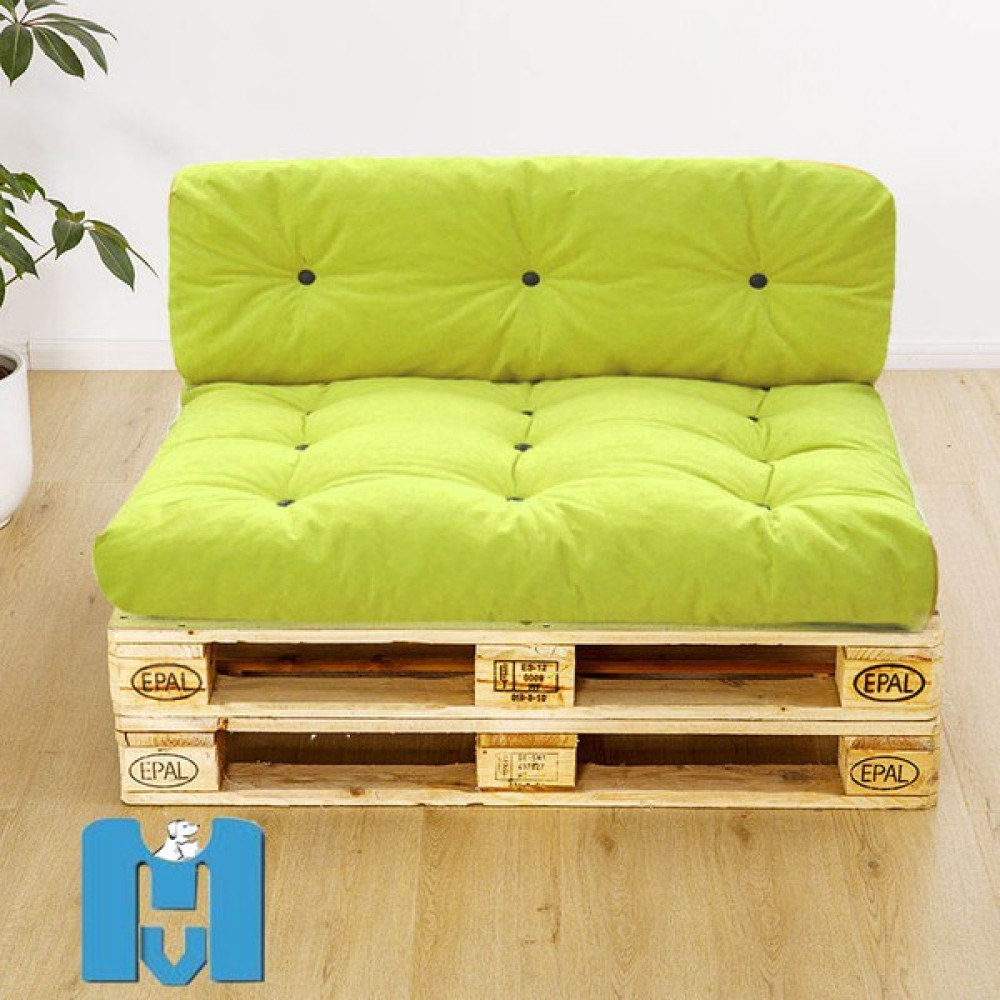 Mavi Vitrin Iç Mekan Soft Balkon Teras Bahçe Yer Palet Minderi - 50 x 70 cm - Fıstık Yeşili Salon & Oturma Odası Tekstili Fiyatı