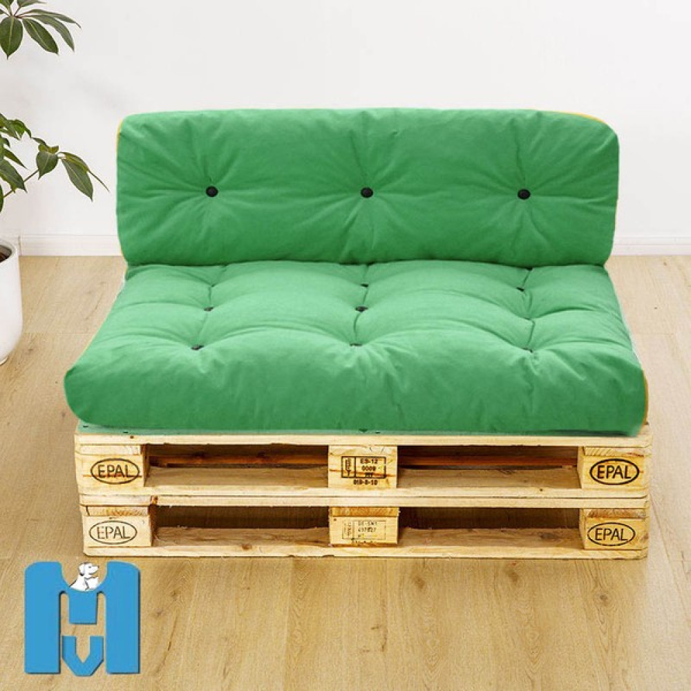 Mavi Vitrin Iç Mekan Soft Balkon Teras Bahçe Yer Palet Minderi - 50 x 70 cm - Su Yeşili Salon & Oturma Odası Tekstili Fiyatı