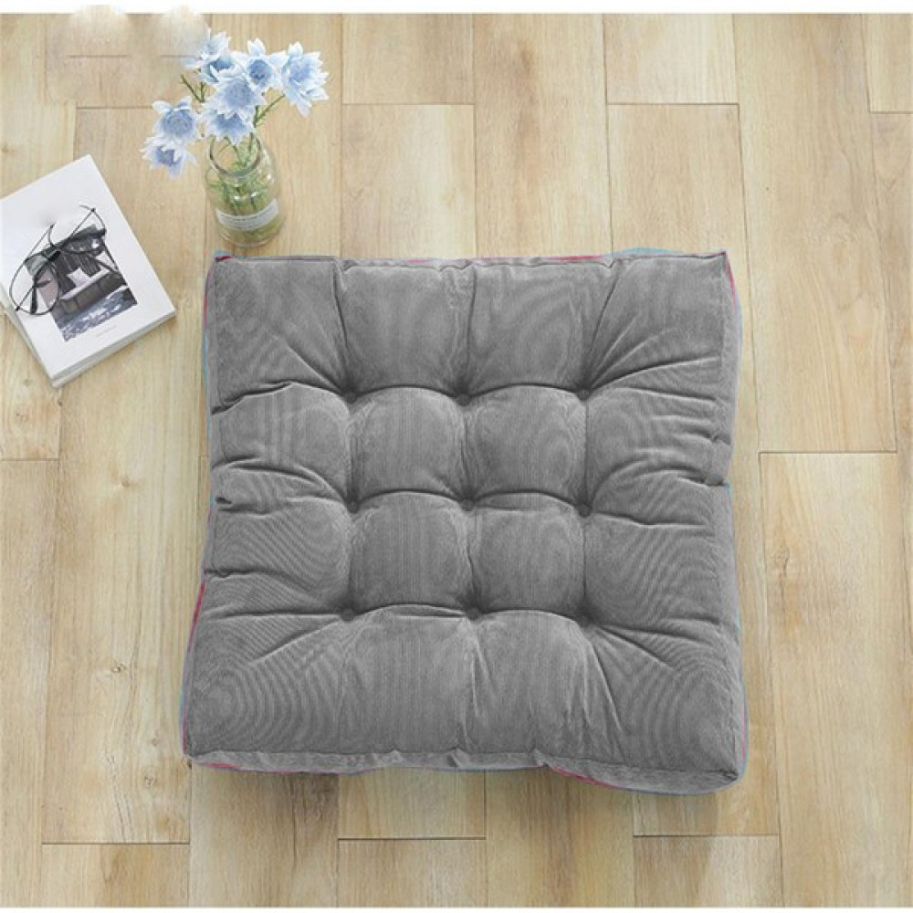 Mavi Vitrin Iç Mekan Yıkanabilir Balkon Teras Çocuk Odası Yer Minderi Pufu 45X45 cm - Açık Gri Puf Fiyatı