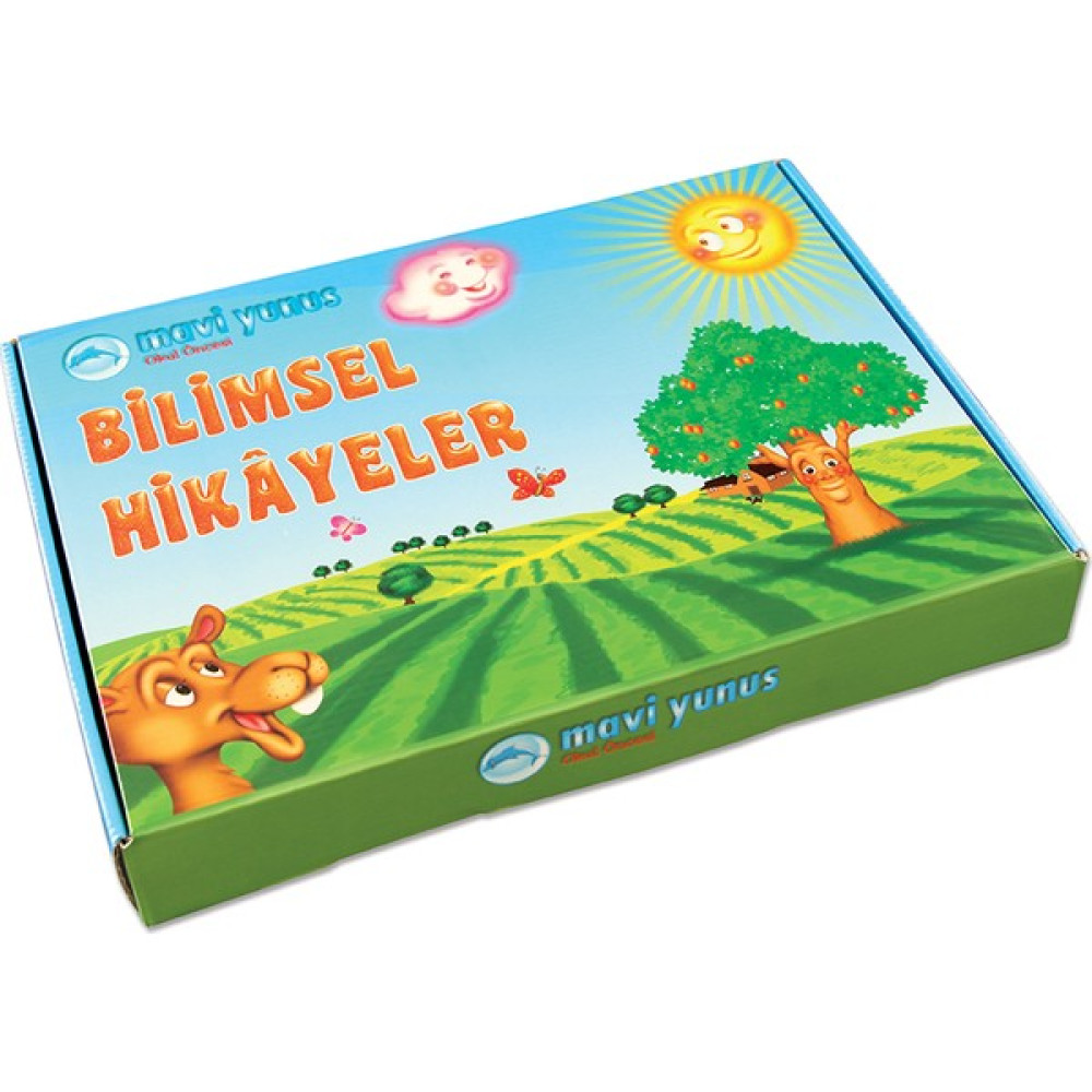 Mavi Yunus Okul Öncesi Bilimsel Hikayeler 1 (10 Kitap 4-5-6 Yaş) Çocuk Öykü Fiyatı