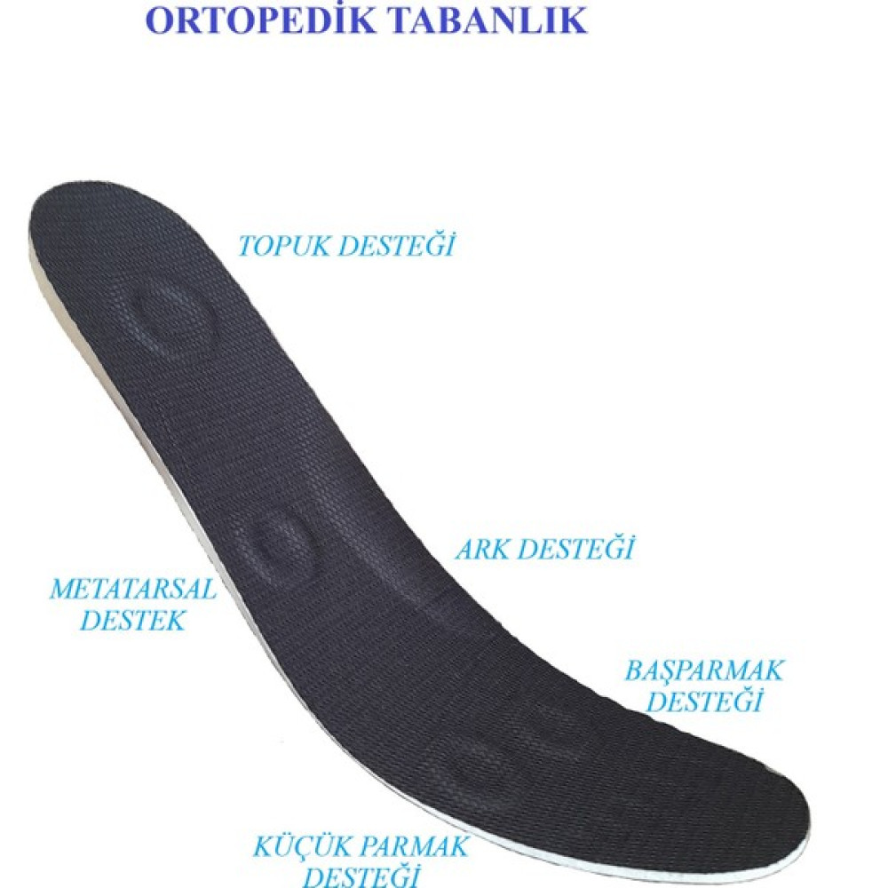 Mavi Zambak Ortopedik Kumaş Ayakkabı Tabanlığı, Ayakkabı Keçesi MZ192 Ayakkabılar ve Çantalar Fiyatı
