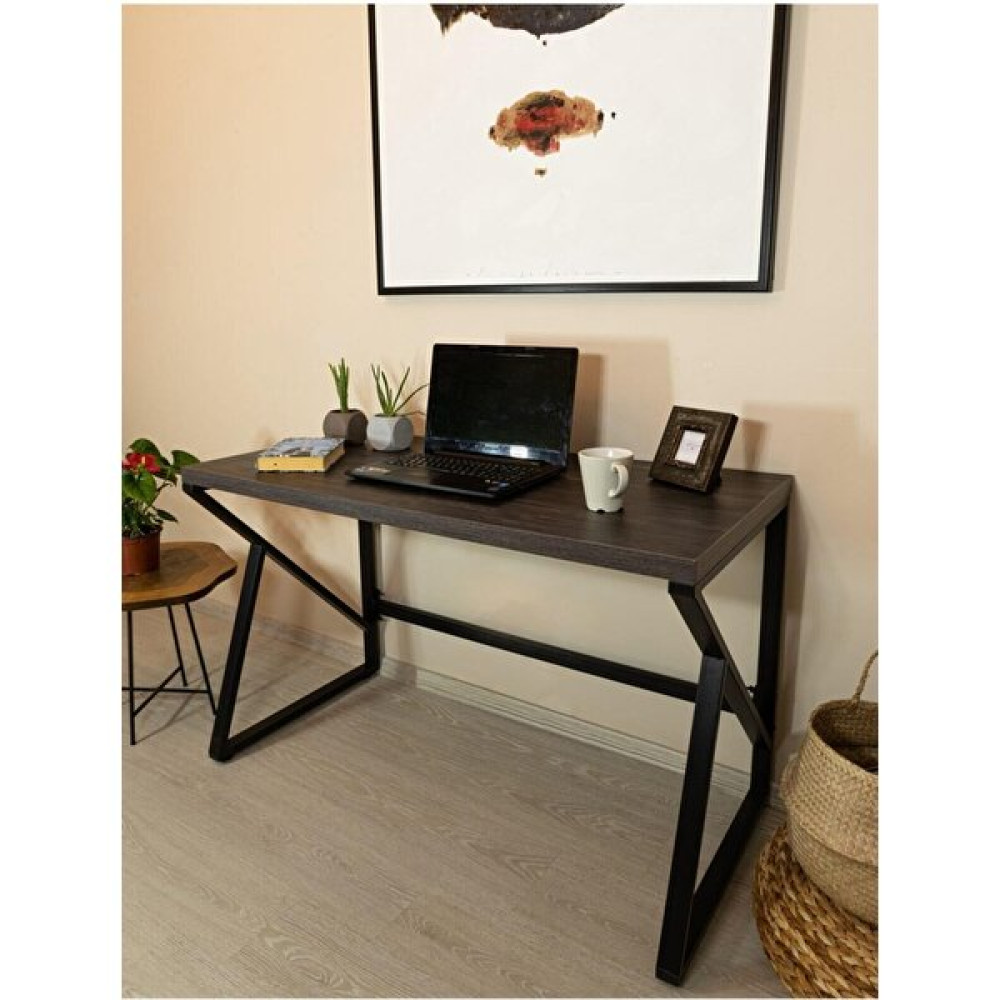 Mavienerji Dekoratif Çalışma Masası Ofis ve Büro Laptop Bilgisayar Masası Metal - Y: 73 cm D: 60 cm G: 120 cm - Siyah Çalışma Masası Fiyatı