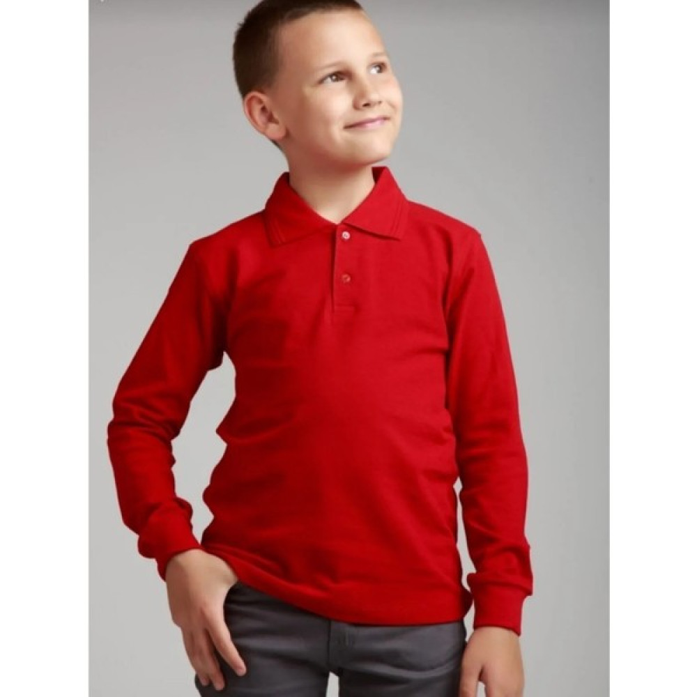 Mavimoure Çocuk Uzun Kol Polo Yaka Okul T-Shirt Erkek Çocuk T-shirt Fiyatı