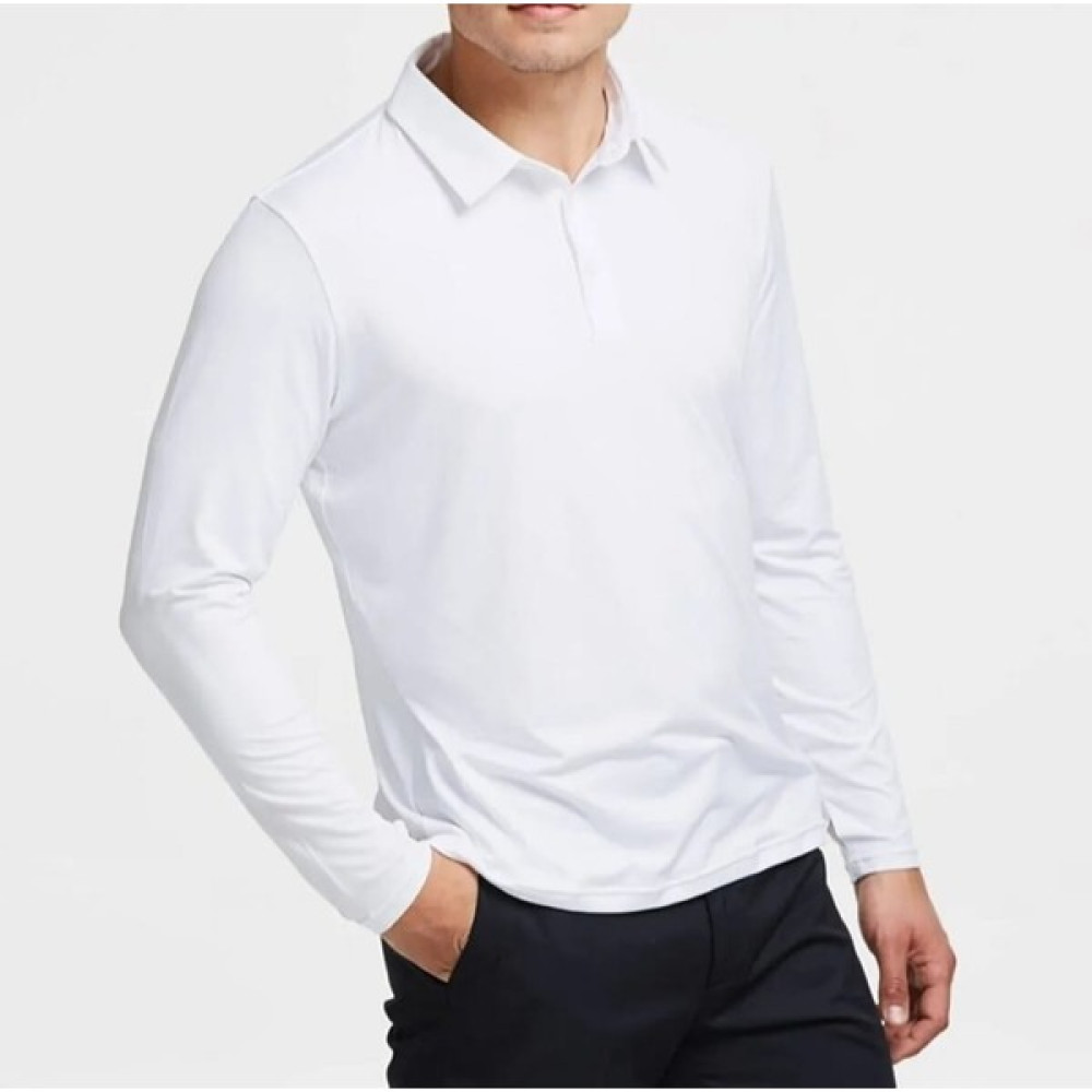 Mavimoure Polo Yaka Uzun Kollu Pamuklu Uzun Kol Polo Yakalı T-Shirt Erkek T-shirt Fiyatı