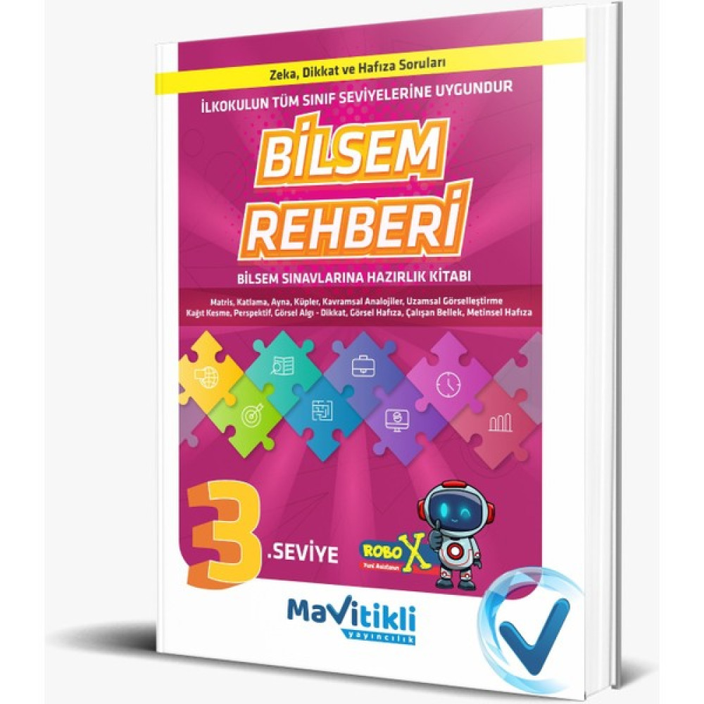 Mavitikli Yayıncılık Bilsem Rehberi 3.seviyesoru Bankası Kaynak Kitapları Fiyatı