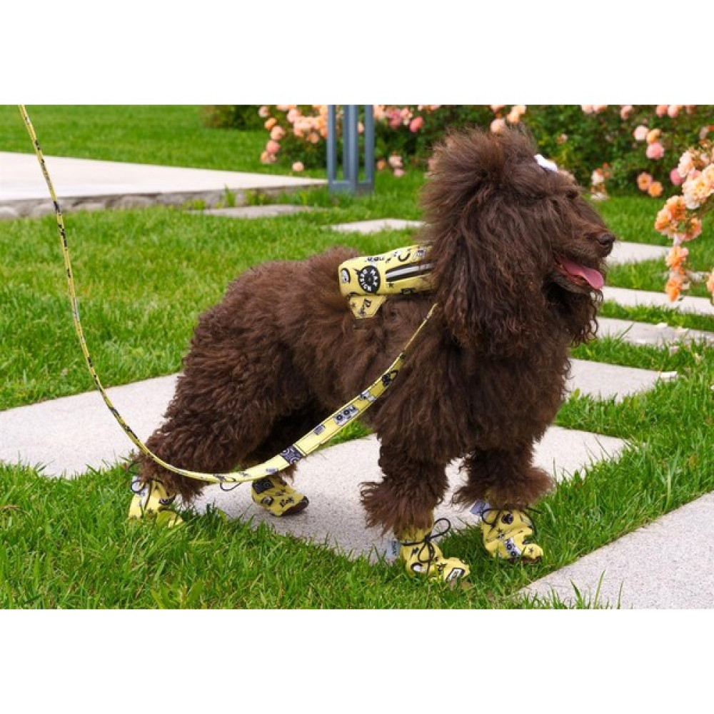 Max Design Sarı Pet Ayakkabısı Kedi Köpek Için Su Geçirmez Gezdirme Ayakkabısı - M Evcil Hayvan Ürünleri Fiyatı