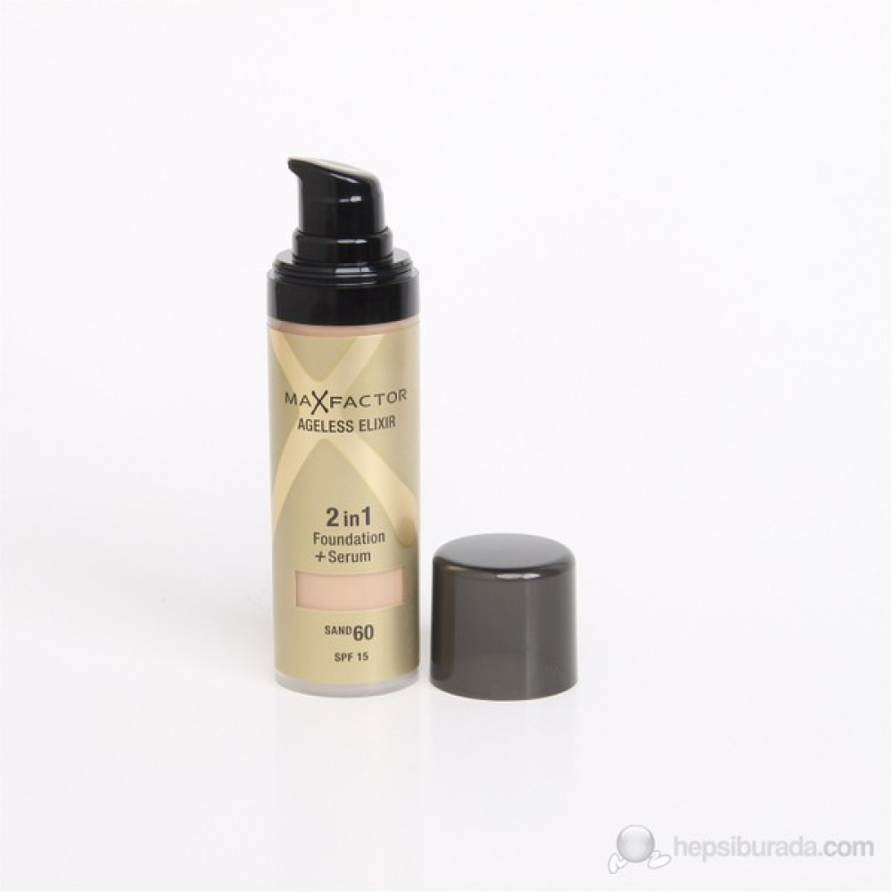 Max Factor Ageless Elixir 2'si 1 Arada Fondöten + Serum 60 Sand Fondötenler Fiyatı