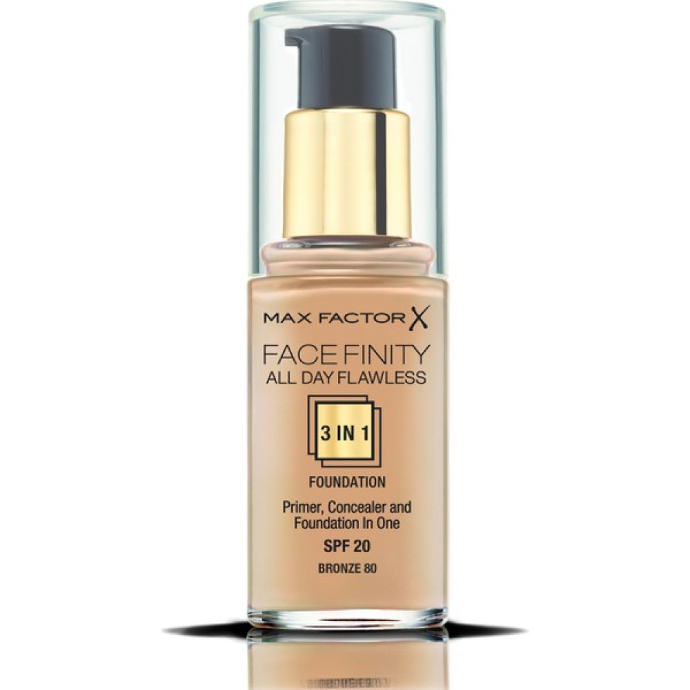 Max Factor FaceFinity 3'ü 1 Arada Kalıcı Fondöten 80 Bronze Fondötenler Fiyatı