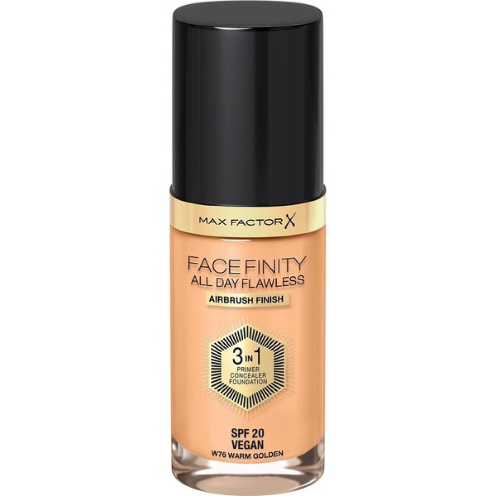 Max Factor Fondetön - Facefinity Foundation All Day Flawless 76 Warm Golden Fondötenler Fiyatı