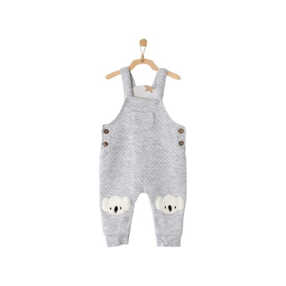 Max Pazarlama Andywawa AC23173 Koala Bebek Salopet Grey Melange Bebek Tulumu Fiyatı