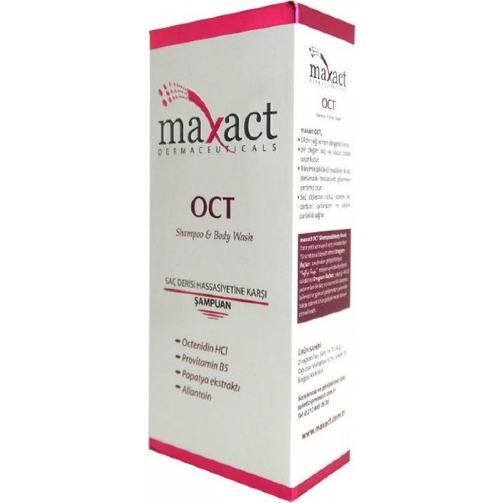 Maxact Oct Saç Derisi Hassasiyetine Karşı Şampuan Şampuan ve Saç Kremi Fiyatı