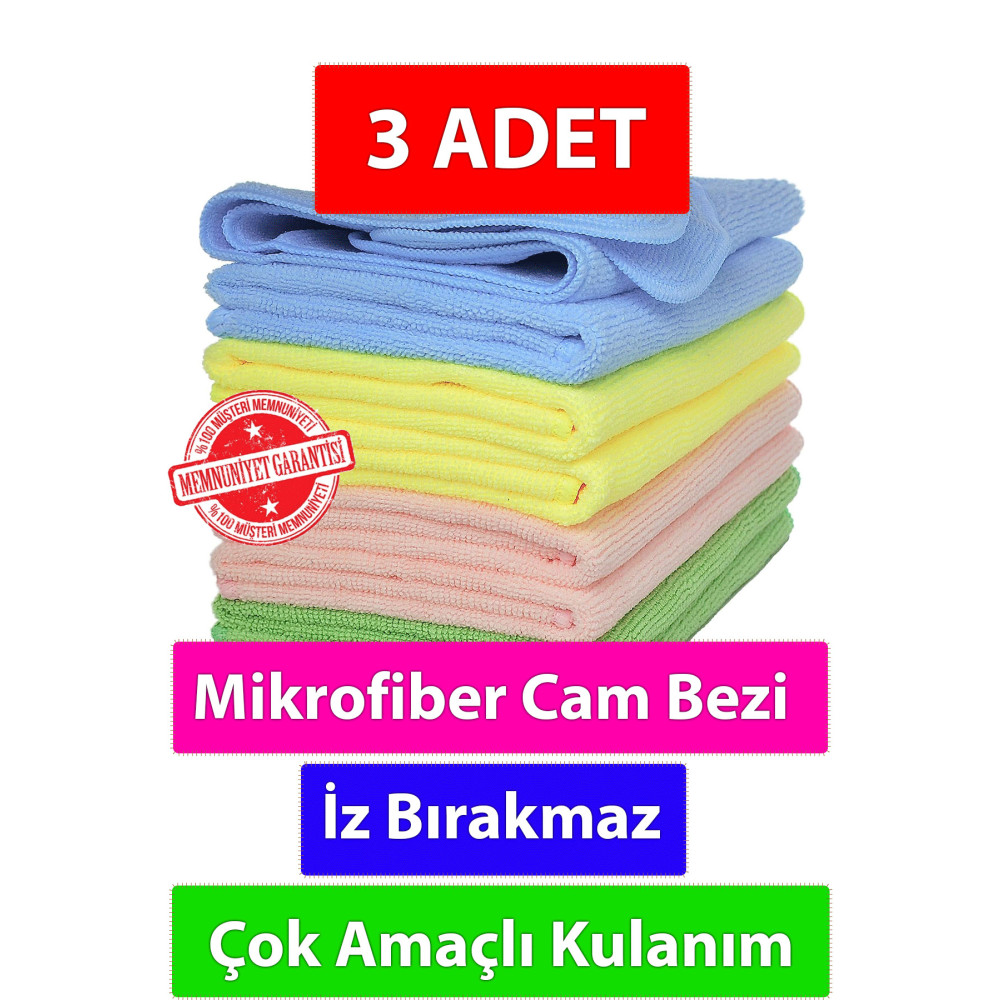 MaxClean Iz Bırakmayan Hassas Doku Mikrofiber Cam Bezi 30x40 Temizlik Malzemeleri Fiyatı