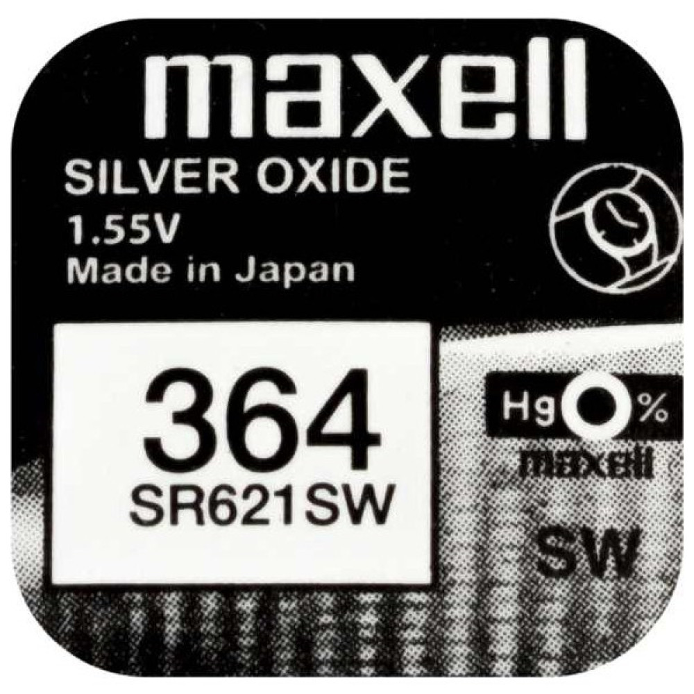Maxell 364 SR621SW 1.55V Saat Pili Normal & Şarj Edilebilir Piller Fiyatı