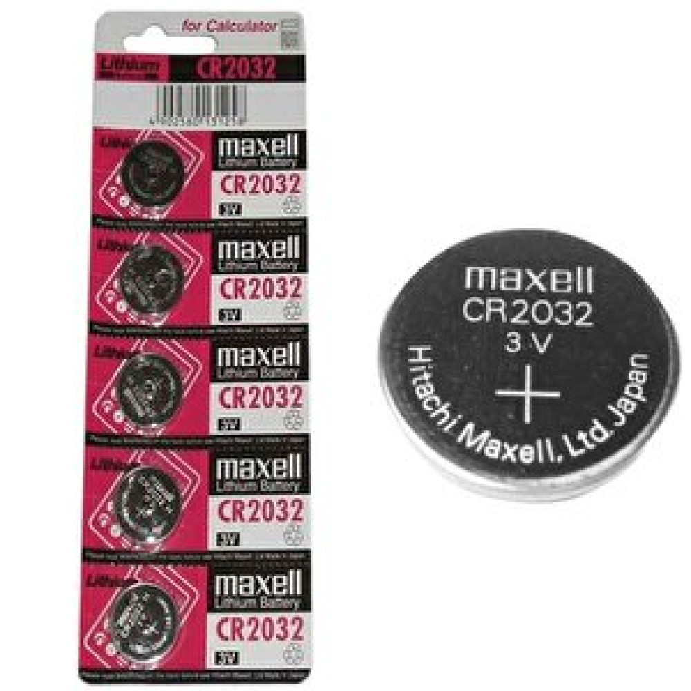Maxell Cr2032 3 Volt Li̇tyum Para Pi̇l (5li̇ Paket) Elektrik ve Aydınlatma Fiyatı