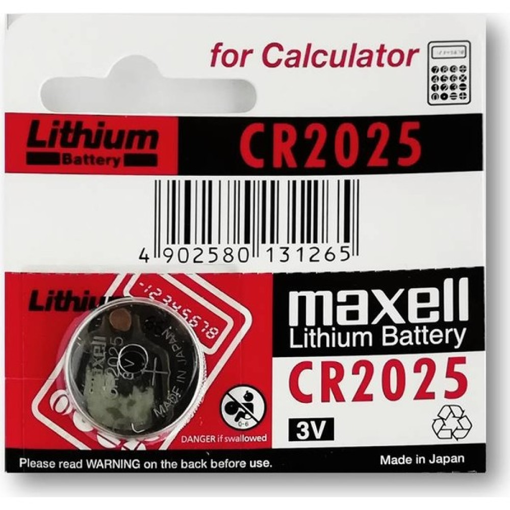 Maxell Lityum Pil - CR2025 Düğme Pil 3V - 1 Adet Oto Boyaları Fiyatı