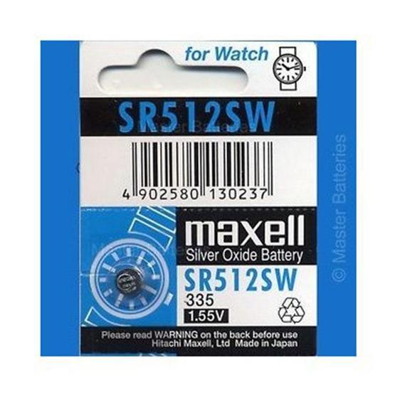 Maxell SR512SW 335 SAAt Pili