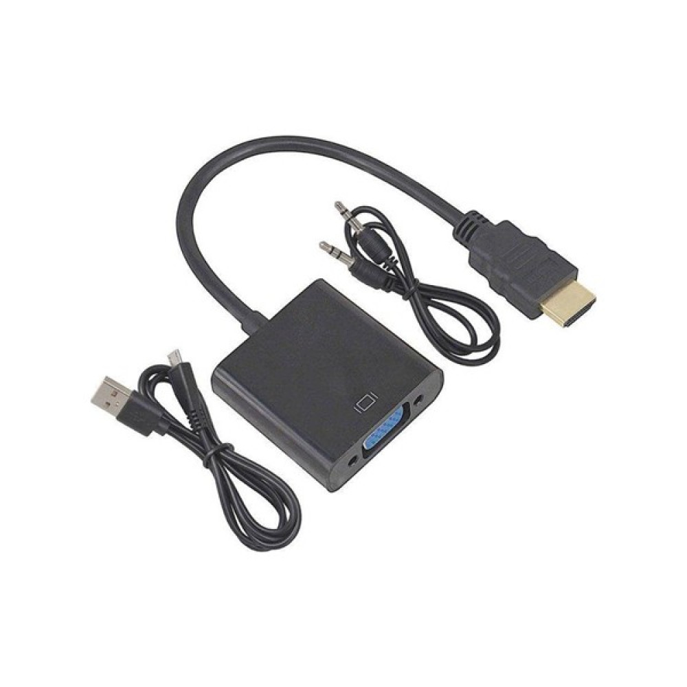 Maxgo 2114 HDMI To VGA Kablo Çevirici Dönüştürücü Receiver Uydu Ps3 Ps4 Xbox Pc Notebook Bilgisayar Çevirici ve Adaptörü Fiyatı