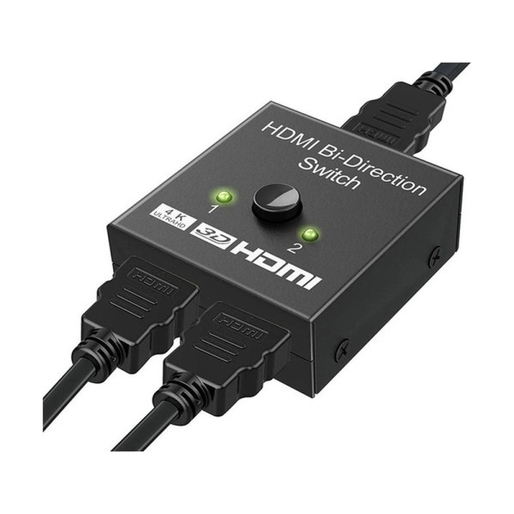 Maxgo 2162 2 Port Çift Yönlü Hdmi Switch Splitter Ekran Monitör Görüntü Çoklayıcı Çoğaltıcı Seri & Paralel Kablo Fiyatı