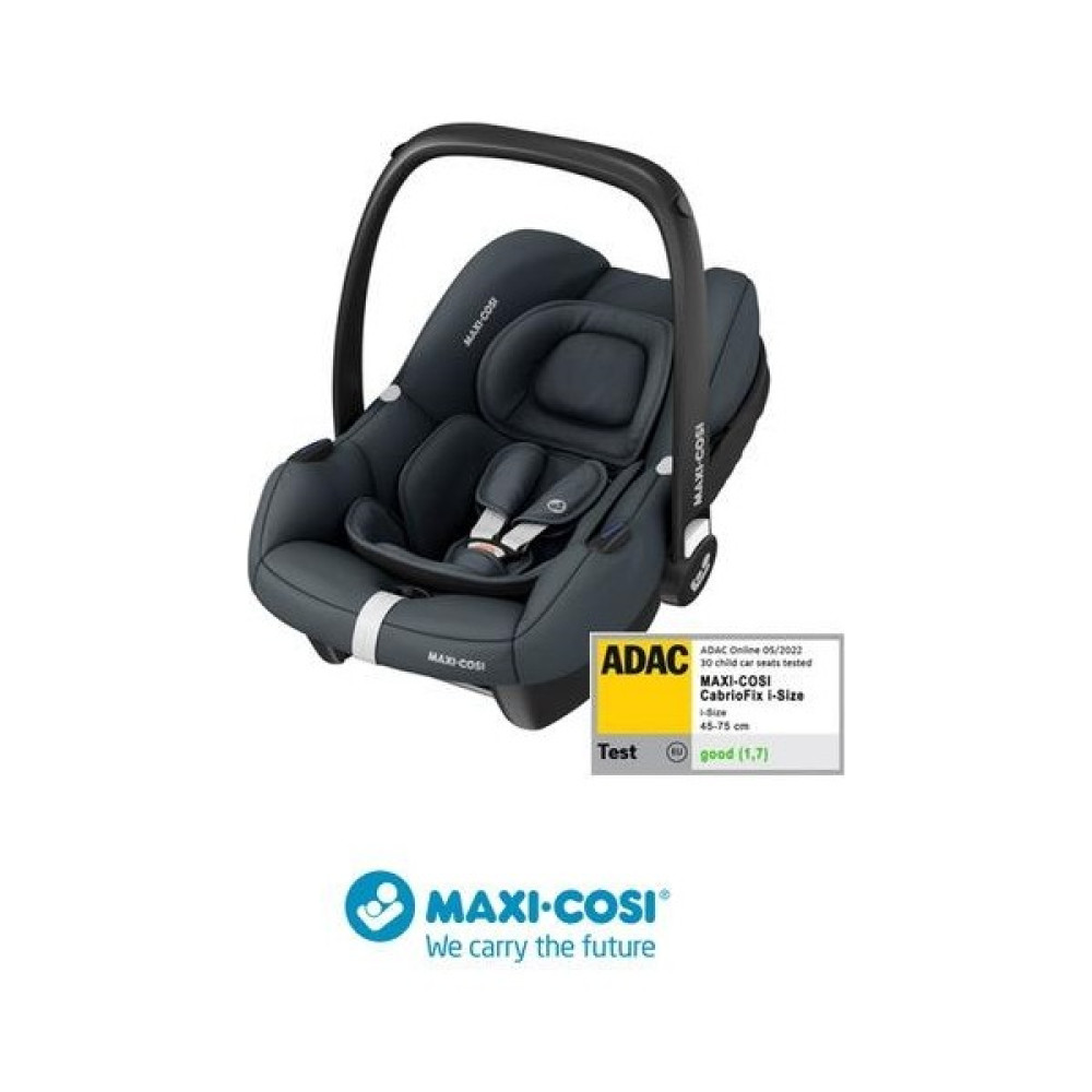 Maxi-Cosi Cabrio Fix I-Size Adac'lı Bebek Oto Koltuğu ve Ana Kucağı 0-13 kg Essential Graphite Ana Kucağı Fiyatı
