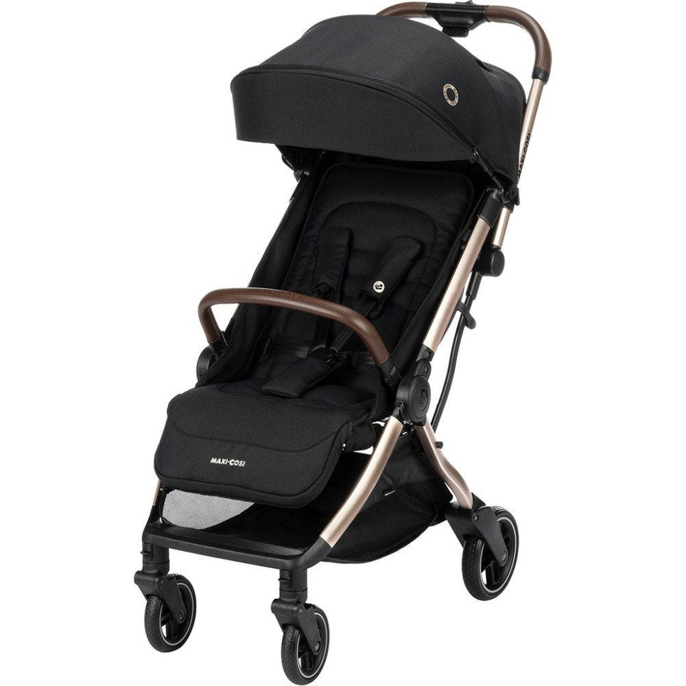 Maxi-Cosi Eva Otomatik Katlanan Kompakt Bebek Arabası Essential Black Champagne Bebek Arabası ve Pusetler Fiyatı