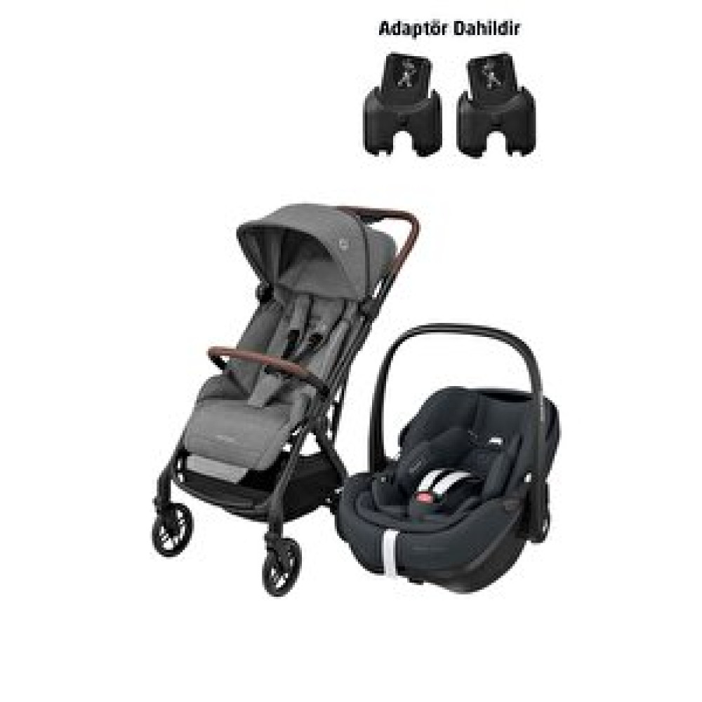Maxi Cosi Maxi-cosi Soho-pebble 360 Slidetech Ultra Kompakt Ve Tek Elle Tam Otomatik Katlanabilen Seyahat Sistem Bebek Arabası Grey-graphite Bebek Arabası ve Pusetler Fiyatı