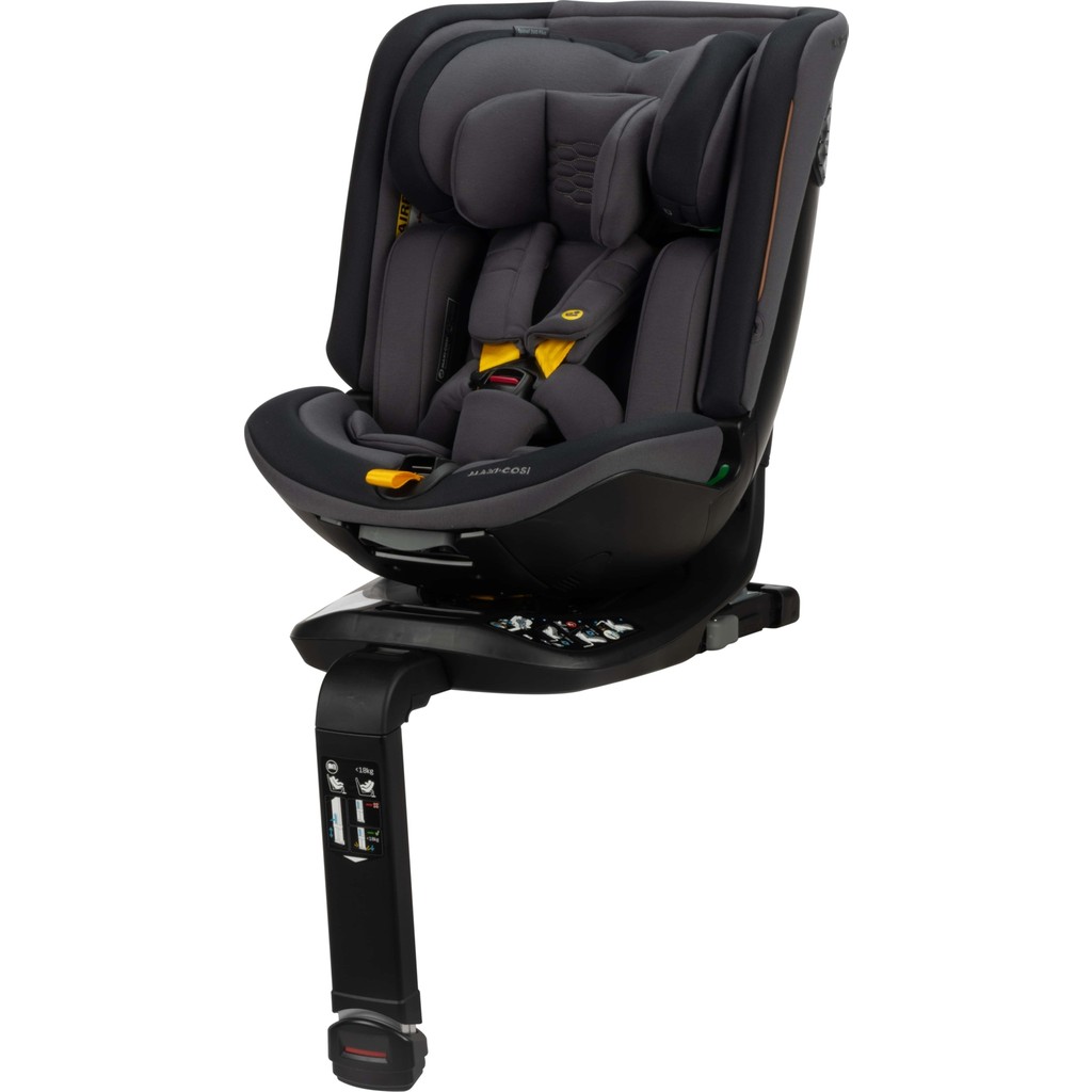 Maxi-Cosi Spinel 360 Plus I-Size Dijital Göstergeli Dönebilen Yatabilen Isofix'li 0-36 kg Oto koltuğu Raven Bebek Oto Koltuğu Fiyatı
