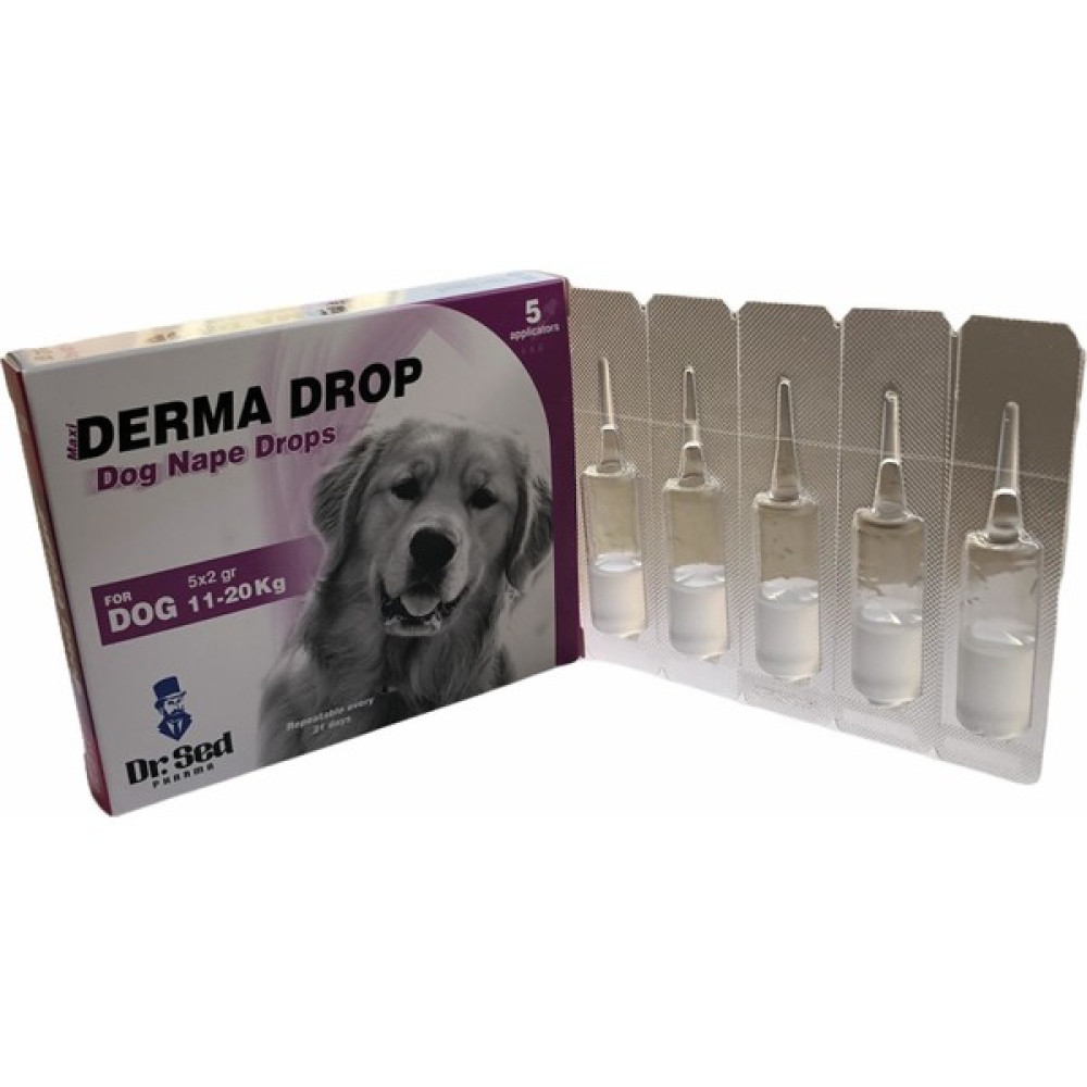 Maxi Derma Köpek Ense Damlası 5'li Damla Paketi 5 x 2 gr Evcil Hayvan Ürünleri Fiyatı
