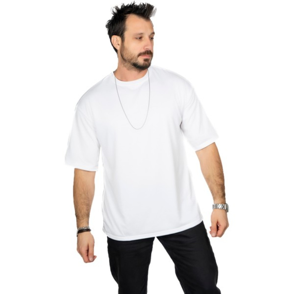 Maxi-Dry Aşırı Terleme Karşıtı Beyaz Oversize Erkek Tişört Erkek T-shirt Fiyatı