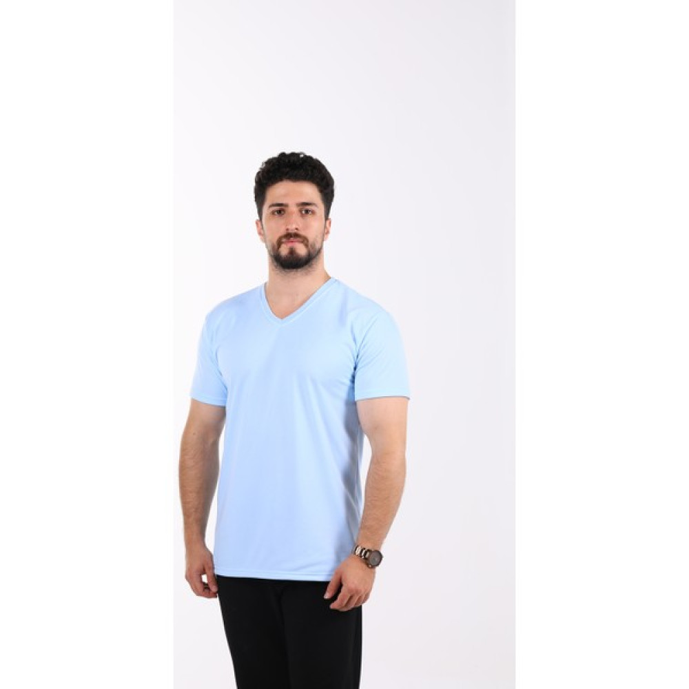 Maxi-Dry Aşırı Terleme Karşıtı Erkek Tişört - V Yaka Erkek T-shirt Fiyatı