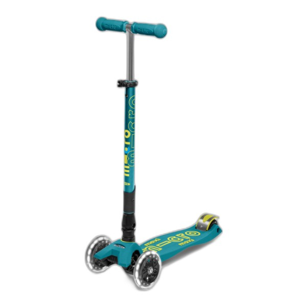 Maxi Micro Deluxe Foldable Petrol Green (Led) Çocuk Yeşil Scooter MCR.MMD097 Açık Hava, Deniz ve Spor Oyuncakları Fiyatı