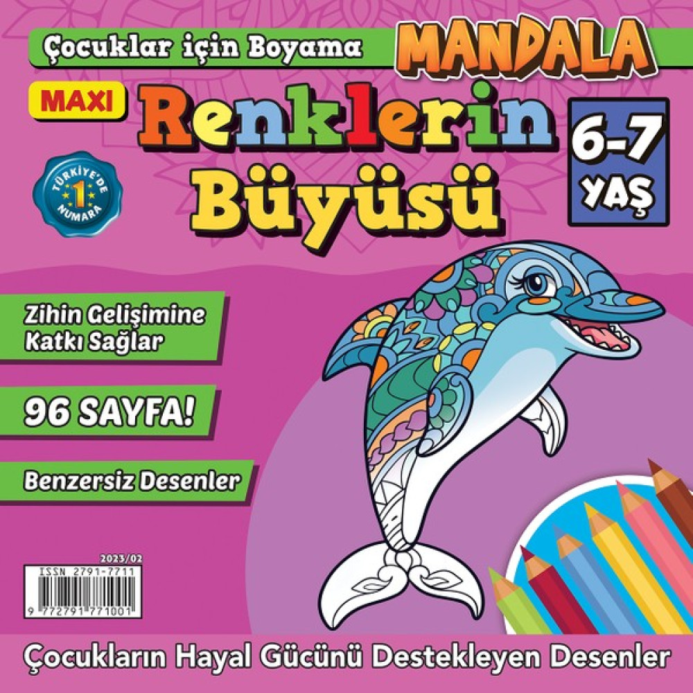 Maxi Renklerin Büyüsü 2023/02 Aktivite & Eğitici Kitaplar Fiyatı