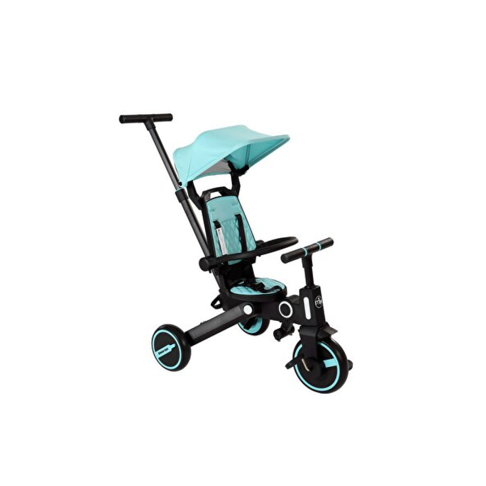 Maxi Taxi Easy Trike Ebeveyn Kontrollü Çift Yönlü Mavi Katlanabilir Çocuk Bisikleti Çocuk Bisikletleri Fiyatı