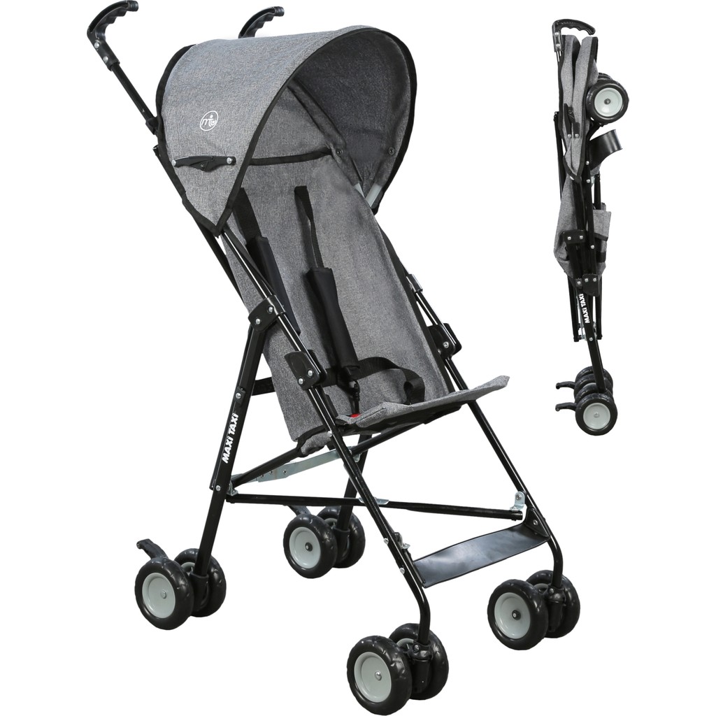 Maxi Taxi Lite 25 kg Taşıma Kapasitesine Sahip Katlanabilir Standart Bebek Arabası - Gri Bebek Arabası ve Pusetler Fiyatı
