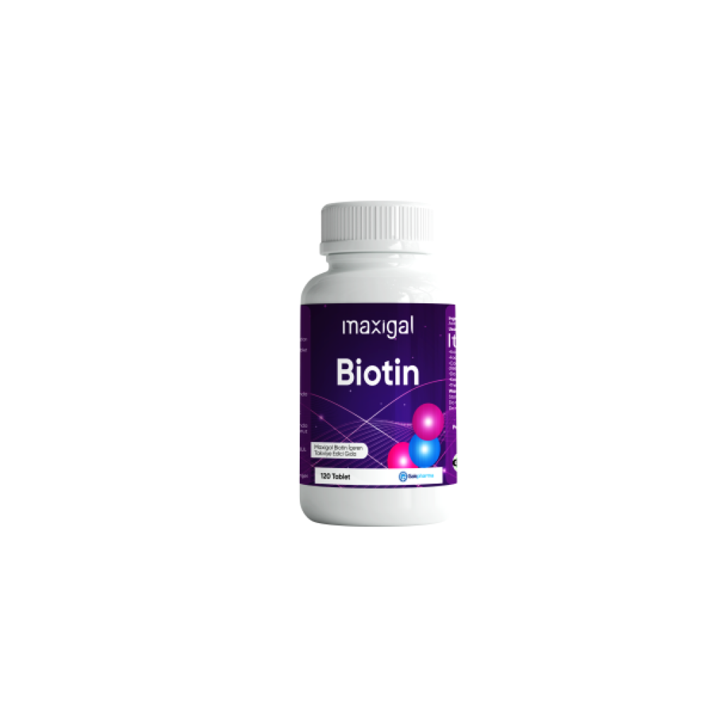 Maxigal Biotin Vitamin 5 Mg 120 Tablet Kişisel Bakım Gereçleri Fiyatı