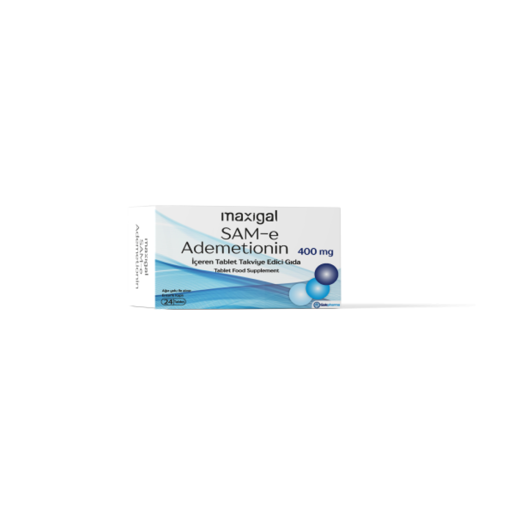 Maxigal Sam-E (Ademetionin) 400 Mg 24 Tablet Kişisel Bakım Gereçleri Fiyatı