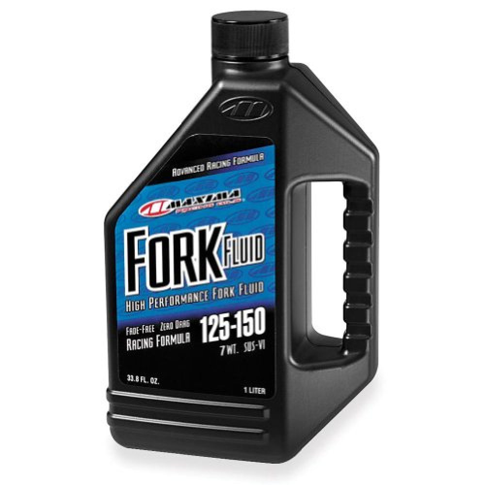 Maxima (59901-5) 85/150 Grade 5WT Zero Drag Formula Racing Fork Fluid - 1 Liter