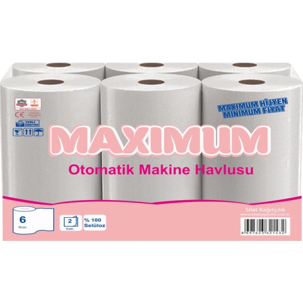 Maximum Fotoselli Havlu 2.5 kg 6’li Rulo Oto Boyaları Fiyatı