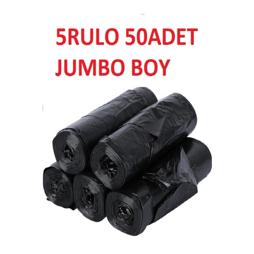 MAXİPACK Çöp Torbası Jumbo Boy 10’lu 5 Rulo Kalın 80x110 Çöp Poşeti Çöp Poşetleri Fiyatı