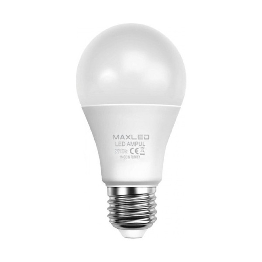 Maxled 9W LED Ampul 6500K Beyaz Işık E27 - 9 W Led Aydınlatmalar Fiyatı