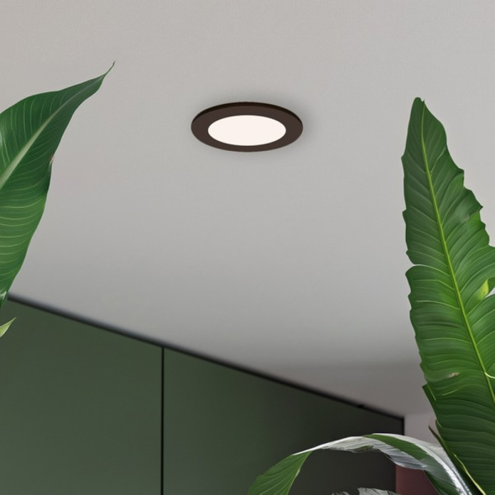 Maxled MX-1016G - 3W 3000K Gün Işığı | Siyah Kasa Sıva Altı Yuvarlak LED Panel - 3000K - Günışığı Diğer Fiyatı