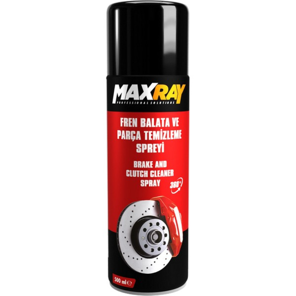 Maxray 500 ml Fren Balata ve Parça Temizleme Spreyi Fren Bakım Spreyi Fiyatı