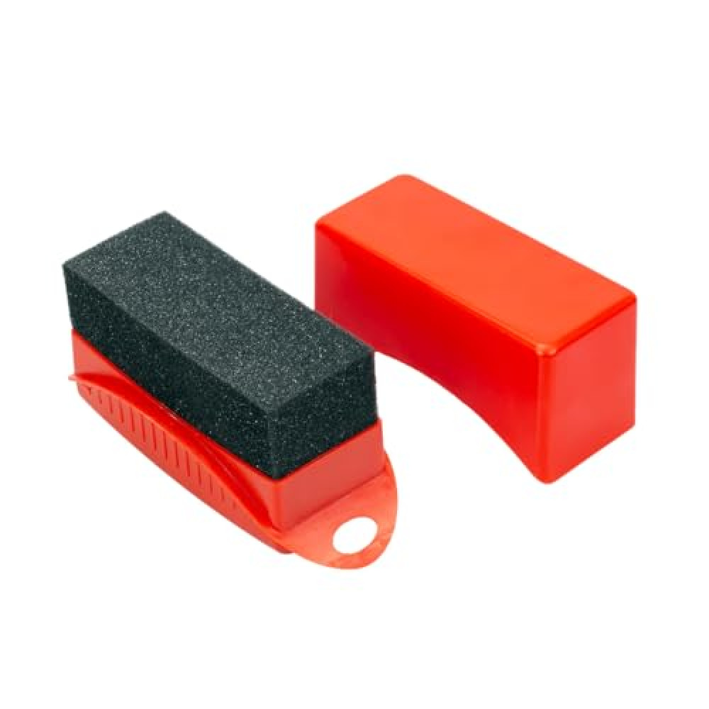 MaxShine Tire Shine Applicator with Cover – Mess-Free Dressing & Protectant Applicator for Even Coating & Clean Storage