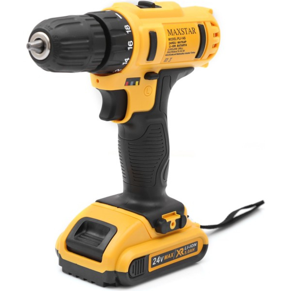 Maxstar 24V 5A Tools Turbo Şarjlı Darbeli Matkap Seti Elektrikli El Aletleri Fiyatı