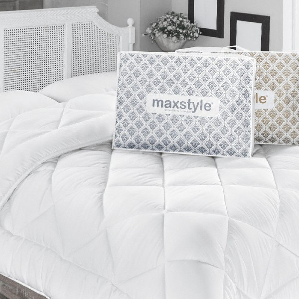Maxstyle Damask Yorgan Tek 155*215 cm 300 gr - 155 x 215 cm - Beyaz Yorgan Fiyatı
