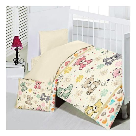 Maxstyle Jelibon 120 x 180 cm Renkli Bebek Nevresim Takimi