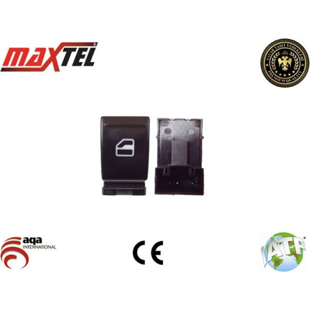 Maxtel 18206004 Cam Kaldırma Anahtarı Caddy Tekli Sağ 3 Fişli Tekli Uyumlu Oto Cam Aksesuarları Fiyatı