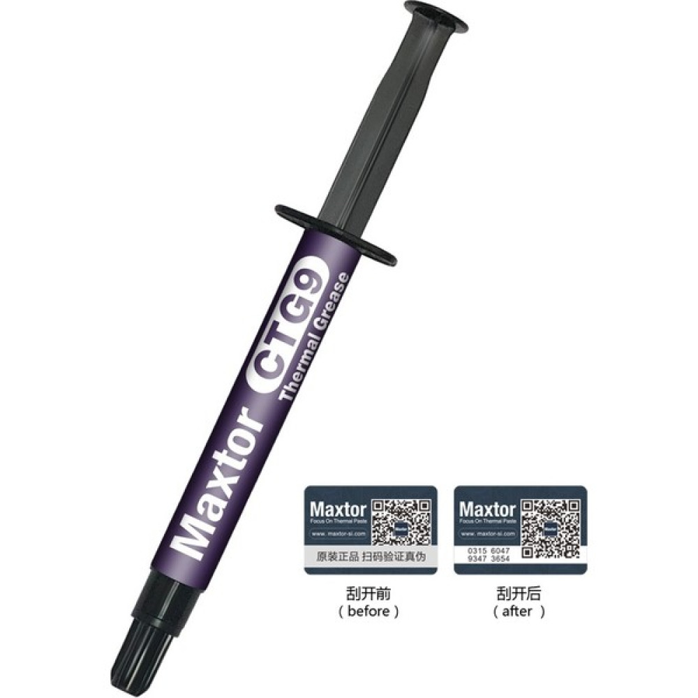Maxtor CTG9E 20GR 13.5 W/m-K Nano Termal Macun Soğutucular Fiyatı
