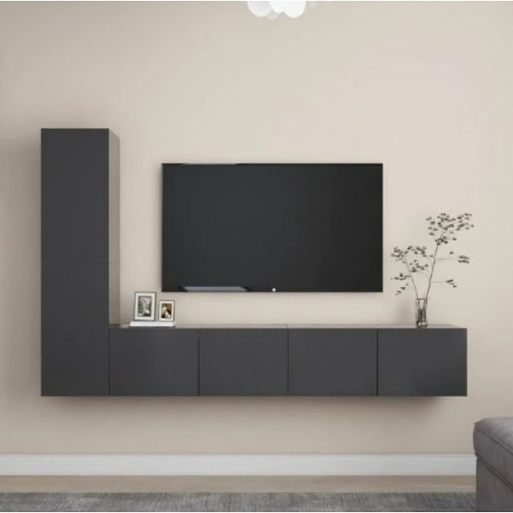 Maxvivo Napoli Tv Ünitesi - Antrasit Tv Ünitesi / Sehpası Fiyatı