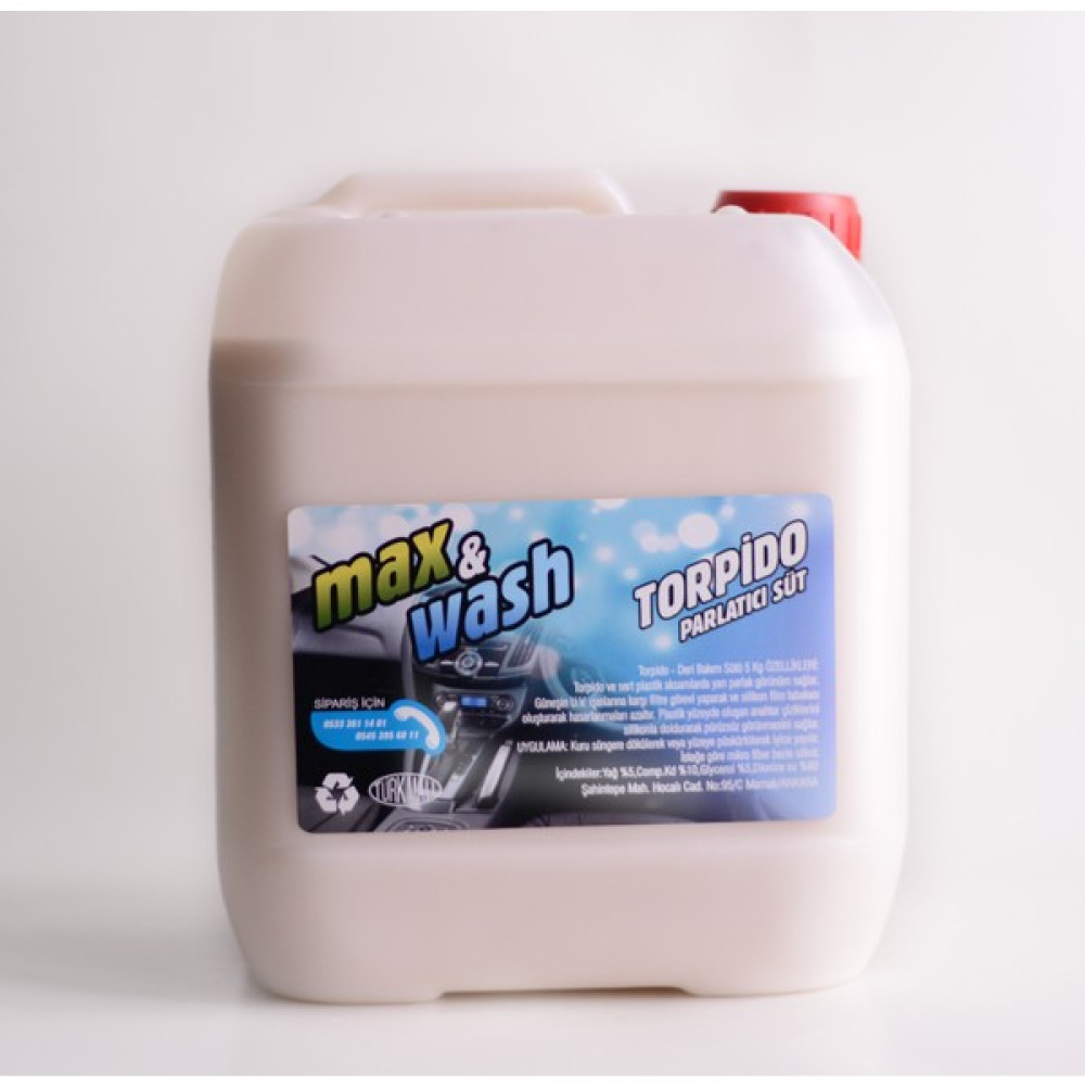 Max&Wash 4 KGTorpido Tampon Parlatıcı Süt ( Muz Kokulu ) Torpido Bakımı Fiyatı