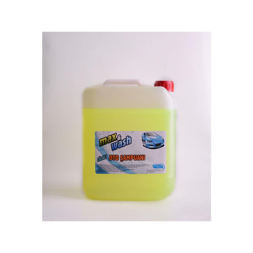 Max&Wash 5 Kg Cilalı Oto Şampuanı Cilalı Oto Yıkama Köpüğü 1/60 Konsantre Oto Bakım & Temizlik Ürünleri Fiyatı
